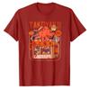 Vintage Takoyaki Japanischer Essensstand Oktopus Grafik T-Shirt Retro Anime Stil Baumwolle Locker Streetwear Lässig Unisex Tägliche Oberteile