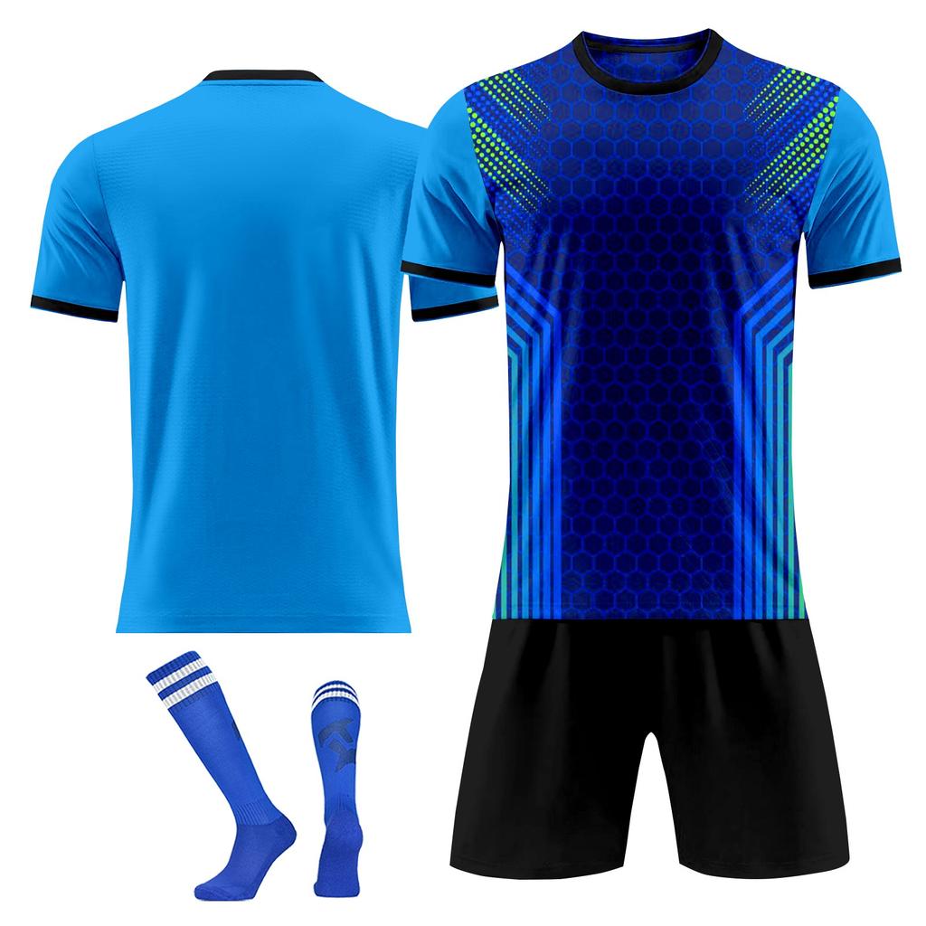 Personalised Shirts Kit Mens Girls With Name Number Custom Football Jerseys For Boys Training Suit