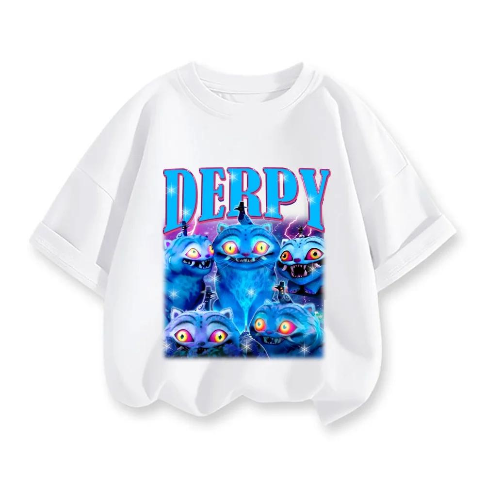 Süße Cartoon Saja Jungen T-Shirts Jungen Mädchen Kurzarm T-Shirt Oberteile Anime Kpop Dämonenjäger T-Shirt Kinderkleidung