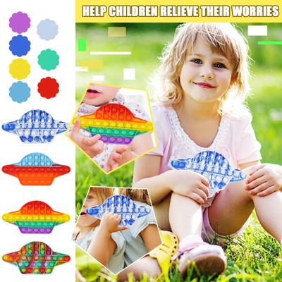 Push Bubble Sensory Toys Stress Relief Silicone Pressure Relieving Toys
