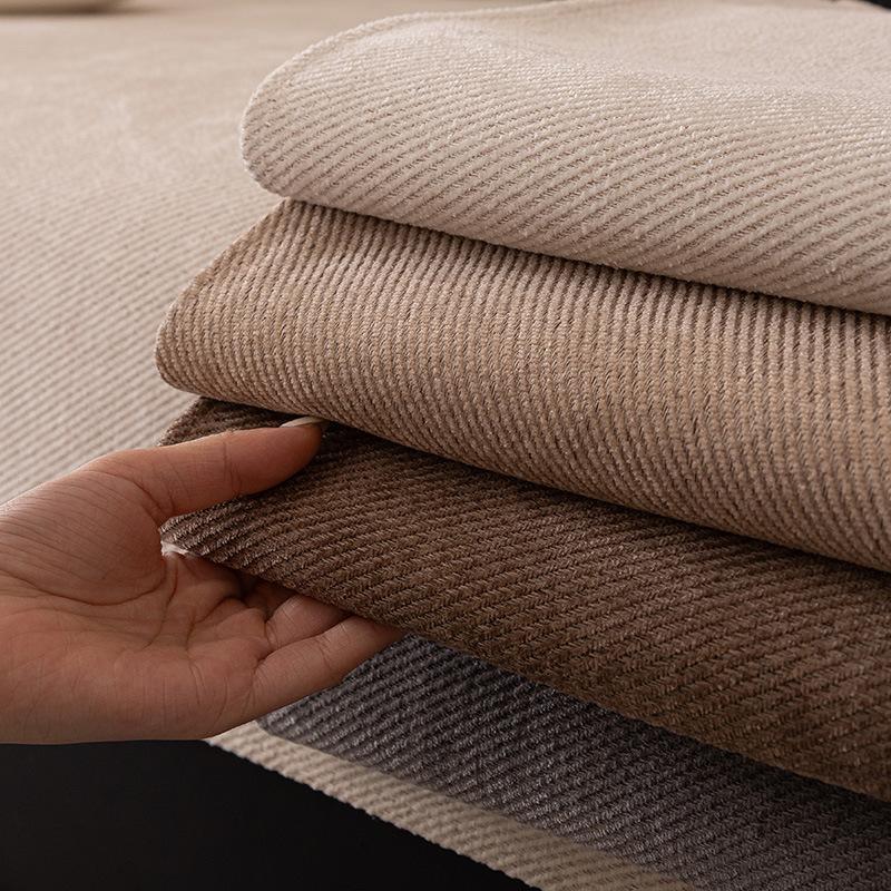 New Sofa Cover Advanced Sense Simple Modern Straight Row Leather Seat Cushion Universal Non-Slip Sofa Cushion In All Seasons