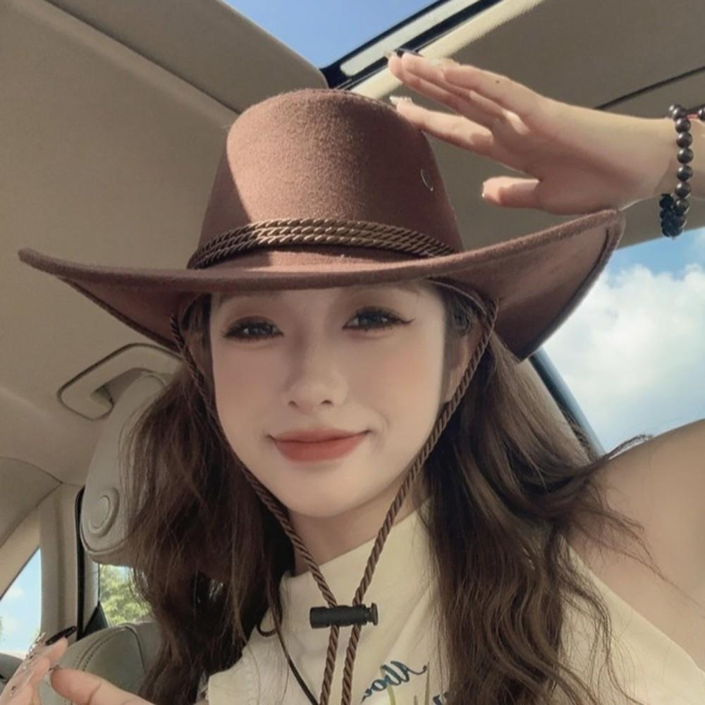 Knight Hat Western Cowboy Hat Wide Brim Sunscreen Cap Retro Summer Sun Hat Travel