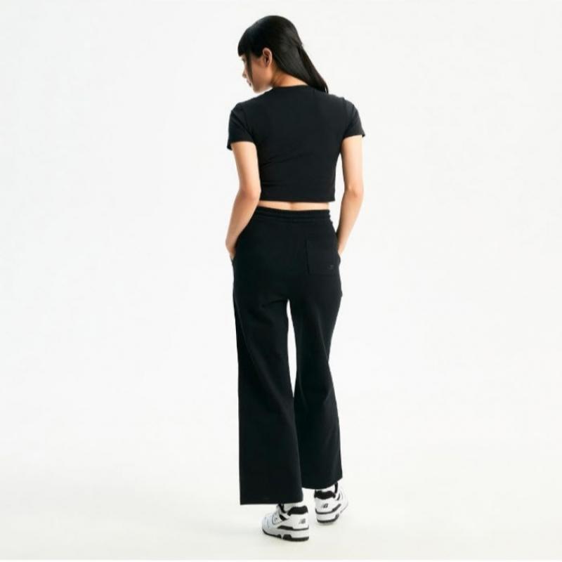 New Balance Tee Rqk Nbnee2w422 19 Women S Semi Crop Tight Short Sleeve Tee  Slim