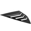 Rr Window Louve  Car Rr Window Blinds Side Tuyere Louve  Vent for    ST   MK3 Hatchback Carbon    