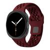 Rubber Strap for Samsung Galaxy Watch 8/8 Classic 46mm/44mm/40mm Breathable Sport Wrist Belt Bracelet Correa Galaxy Watch8 Band