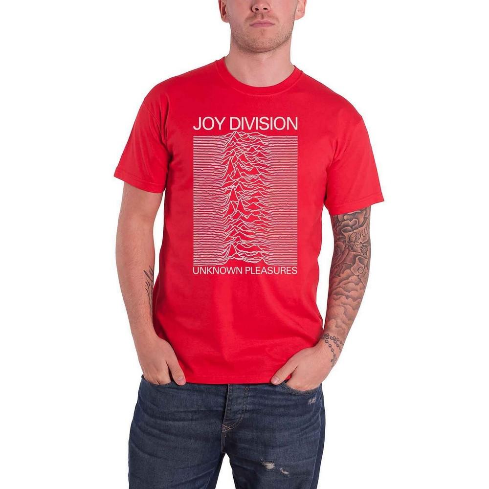 Unisexové bavlněné tričko pro dospělé Joy Division s motivem Unknown Pleasures.
