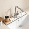 Kitchen Sink Drain Mat Super Absorbent Faucet Splash-Proof Table Mat Waterproof Foldable Bathroom Countertop Mat
