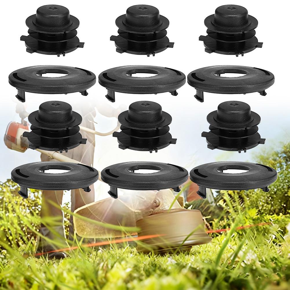 

6 Set Bump Feed Trimmer Head Spool Cover Spool Cap Bump Feed Trimmer Head Spool Cover Spool Cap For Head Cover 25-2 FS 90 100 6mm