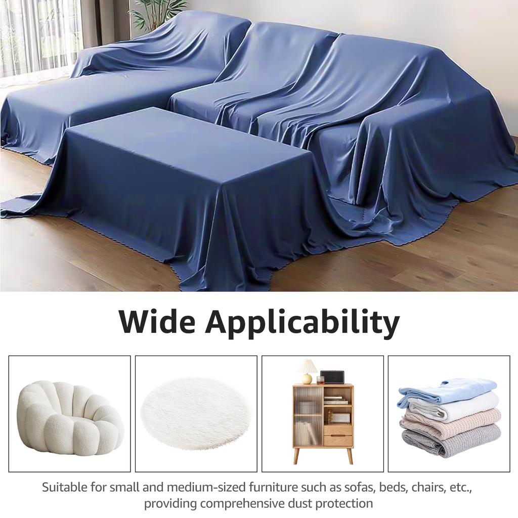 Furniture Dust Cover Waterproof Bed Sofa Tea Table Chair Protector Cover Outdoor Garden Furniture Masking