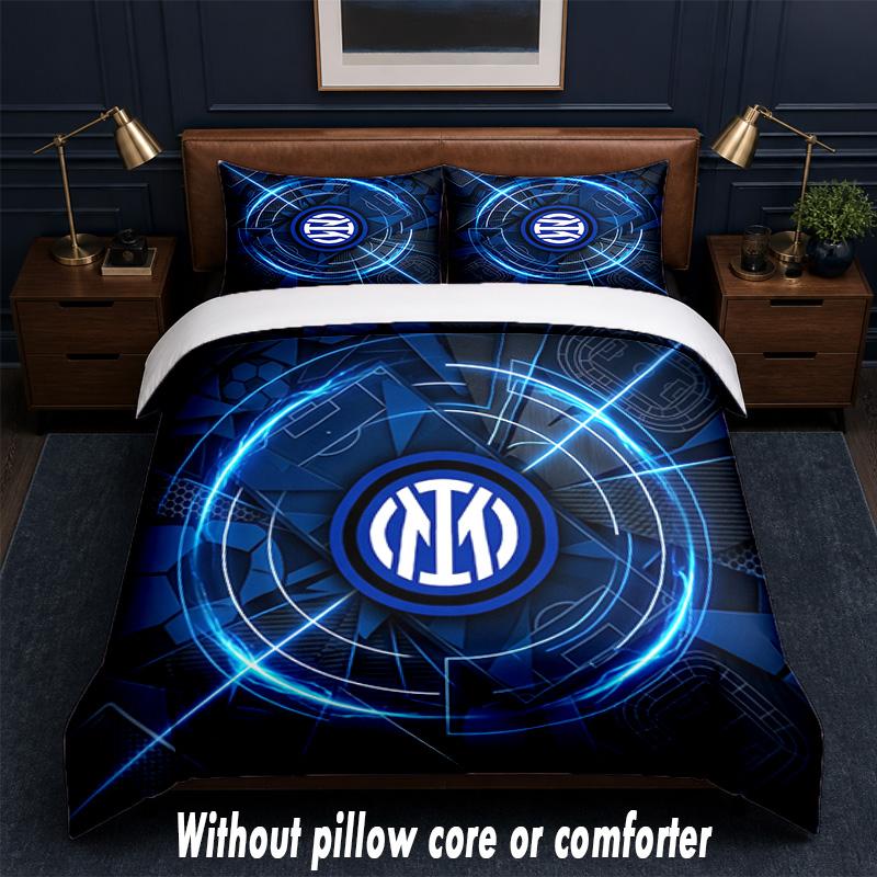 Borussia Dortmund Design Bed Bedding Set 1 Duvet Cover + 2 Pillowcases Soft Breathable Household Bed Linens