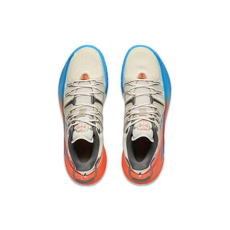 Li Ning CJ-2 Dream Non-Slip Wear-Resistant Low-Top Basketball Shoes Men sneaker Bone-White ABAS001-9