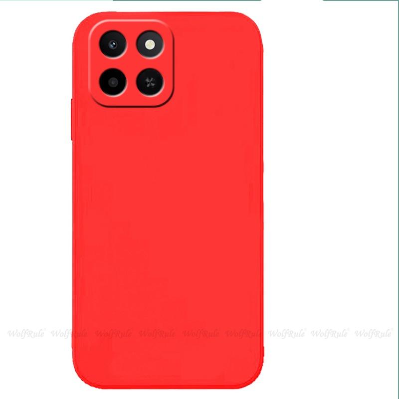 For Huawei Honor X6C Case Honor X6C Capas Shockproof Phone Back Bumper TPU Liquid Silicone Soft Cover Honor X6C Fundas
