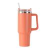 40oz Large Capacity 304 Stainless Steel Vacuum Flask with Handle and Straw