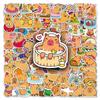 100Pcs Capybara Stickers Cartoon Animal Decals Waterproof Cute Animal and Pet Stickers Multi-Function for Skateboard Book