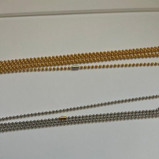 2Pcs Height Chains with Hooks Accurate Appropriate Length Measuring Non-corrosive Volleyball Net Height Chains Training Equipment