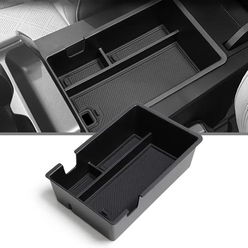 Armrest Box Storage Tray Console Holder Container Organizer for BYD ATTO 2 Yuan Up EV 2024 2025 Car Accessory