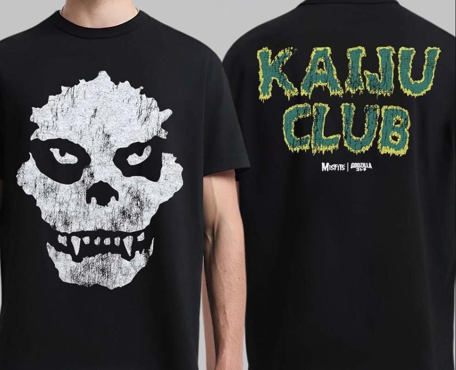 Misfits X Godzilla Kaiju Club Fiend Skull T-ShirtT-Shirt shirt S