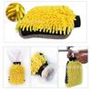 Biltvättvante Chenille Korallvante Mjuk Repfri för Biltvätt Multifunktionell Tjock Rengöringsvante Bilvax Detaljeringsborste