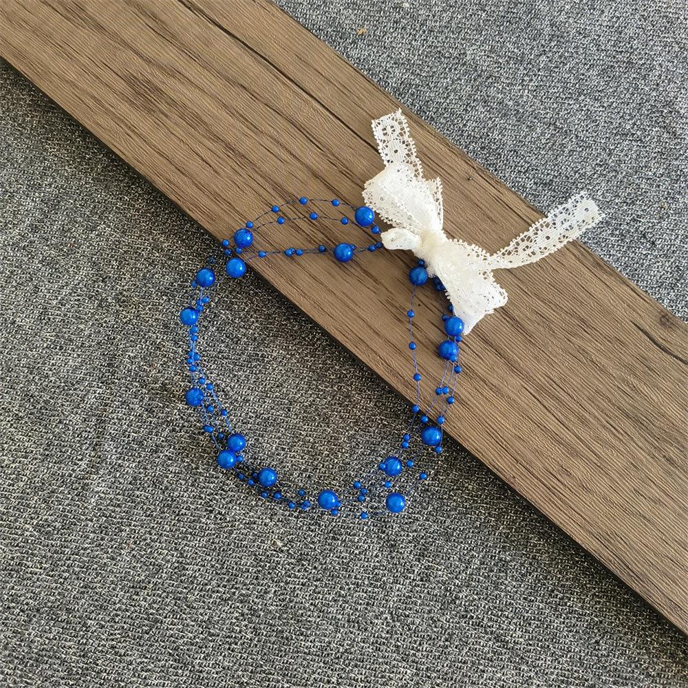 Baby Full Moon Photography Pearl Headband & Bead Props