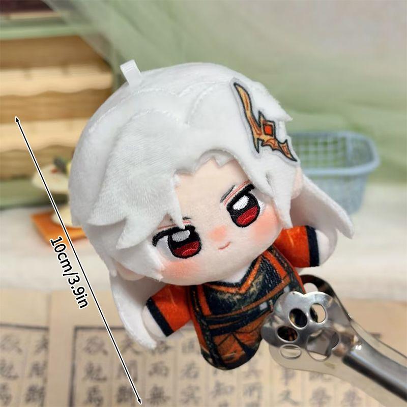 Ancient Hanfu Game Love&Deepspace Doll Keychain Sylus Caleb Rafayel Zayne Xavier Plush Keychains Cartoon Figure Doll Fans Gifts
