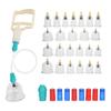 24pcs Professional Magnetic Therapy Vacuum Suction Cupping Set Body Treatment Cupping Device
