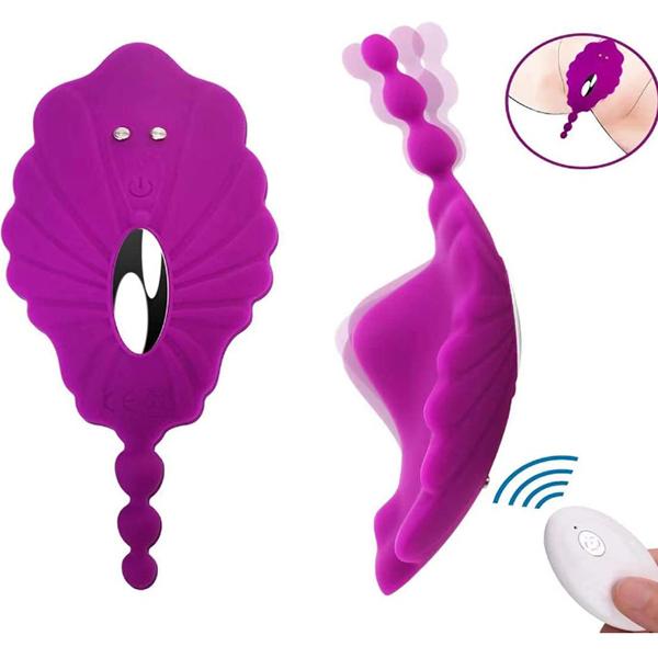 Dálkově ovládaný motýlkový G-bodový vibrátor, masáž perinea, vibrační kalhotky, zúžení vagíny, sexuální hračky pro ženy