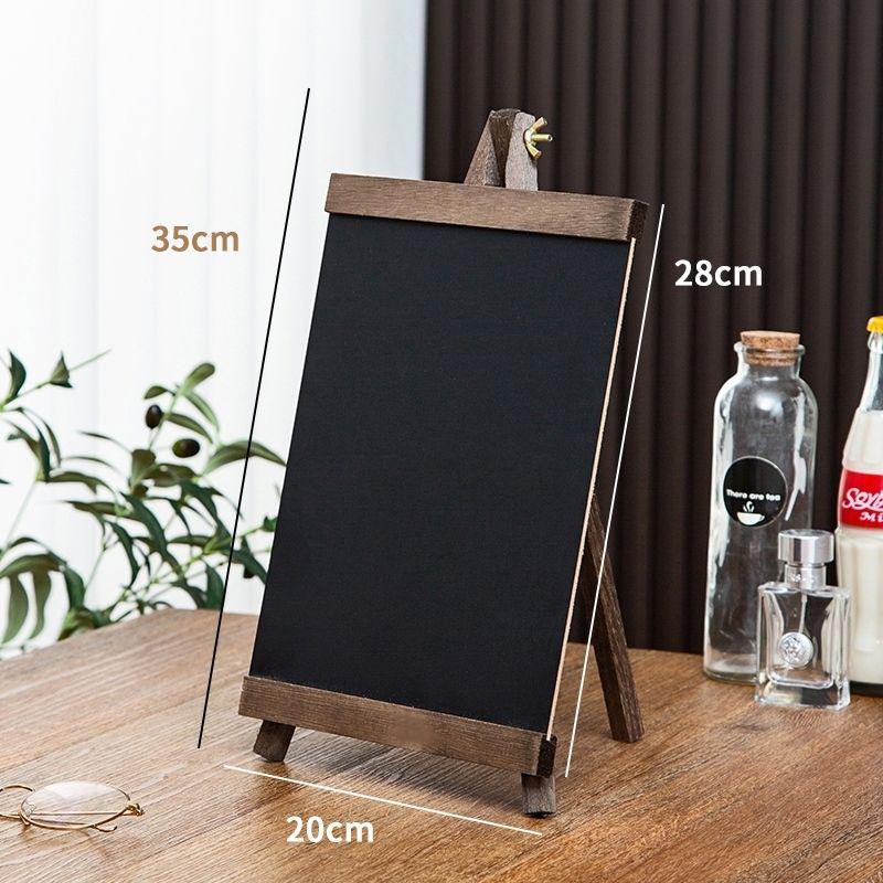 Nordic Retro Distressed Blackboard for Coffee Shop or Living Room Decor