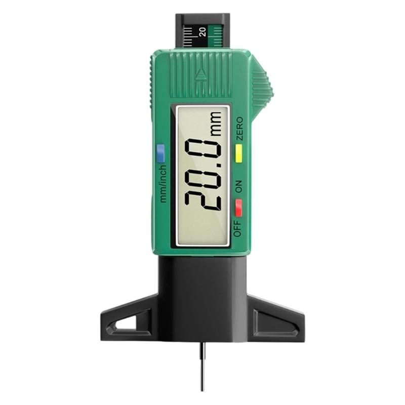 

High Accuracy Digital Tire Tread Depth Gauge for Precise Measurement of Tire Wear on Various Vehicles Ensuring Safety 1