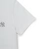Emelbi Basic Comfortable Fit Short Sleeve T-Shirt Ny (White)