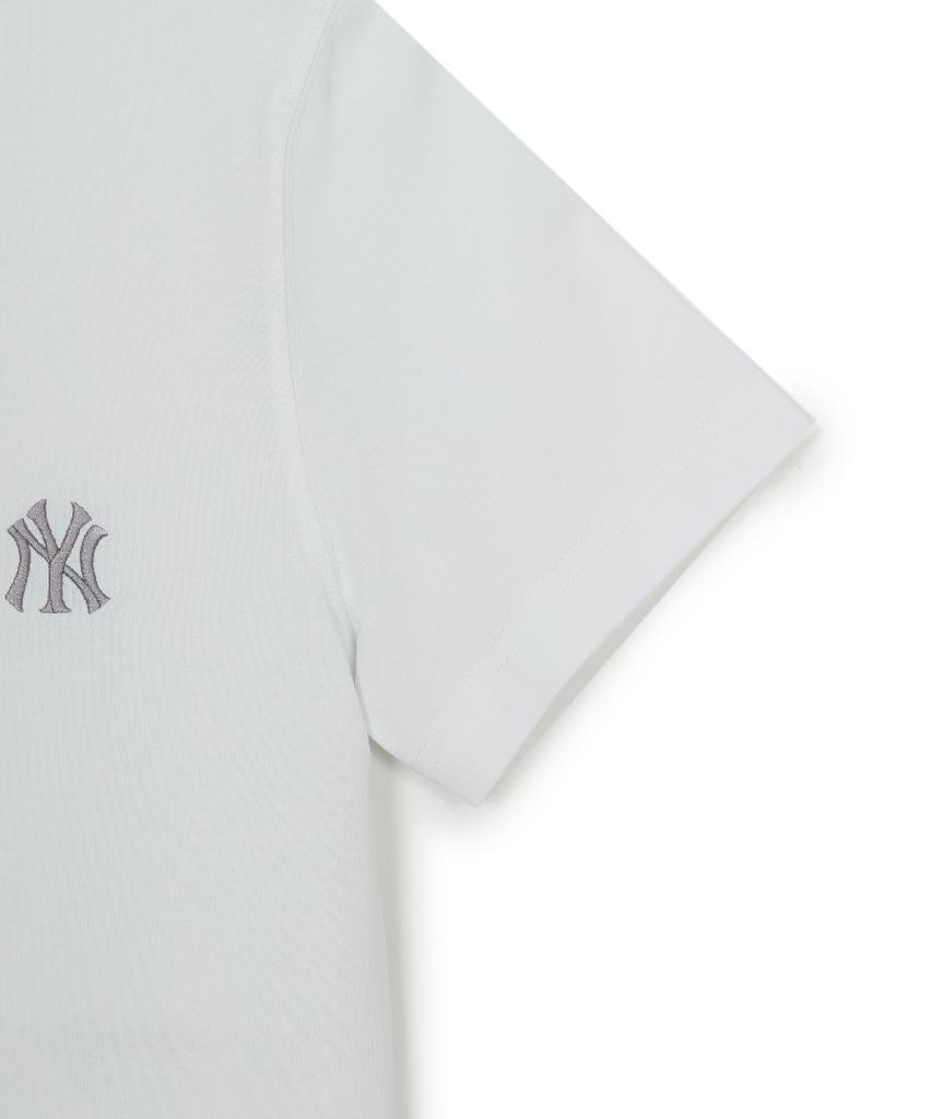 Emelbi Basic Comfortable Fit Short Sleeve T-Shirt Ny (White)