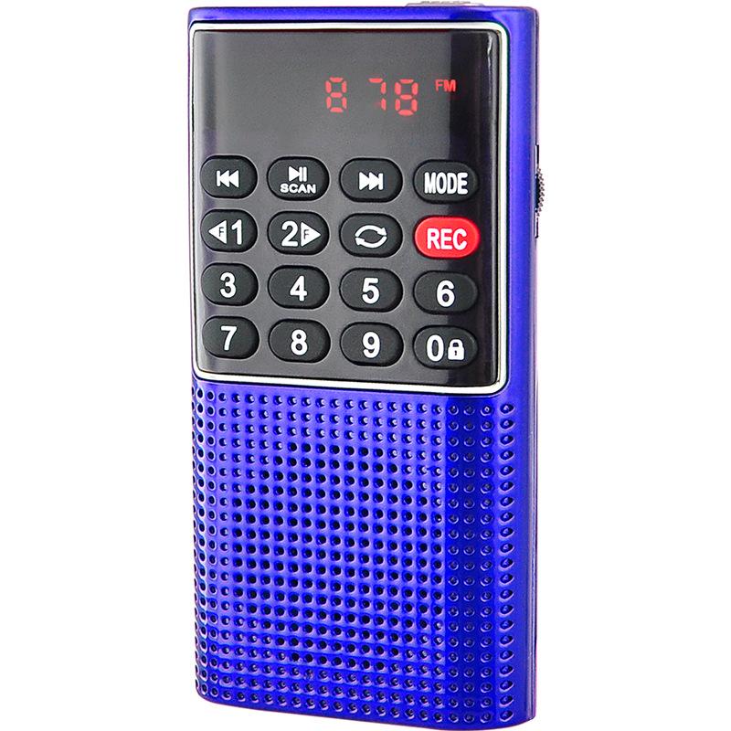 Happy Companion L-328 Mini Speaker & Recorder with Multifunctional Radio and Music Player