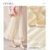 Women's Elegant Tiered A-Line Midi Skirt