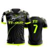 Nuova maglia da calcio Omerta tedesca, maglia da allenamento da uomo stampata, maglietta sportiva traspirante con scollo a girocollo
