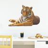 3d Tiger Wall Sticker Waterproof Removable Wall Decals Wallpaper For Nursery Living Room Bedroom Decoration