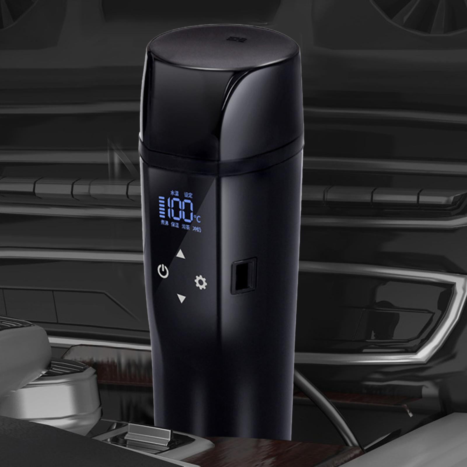 Electric Electric Cup Mug Heating 12V/24V Touch Control Portable 450ml for keep warm