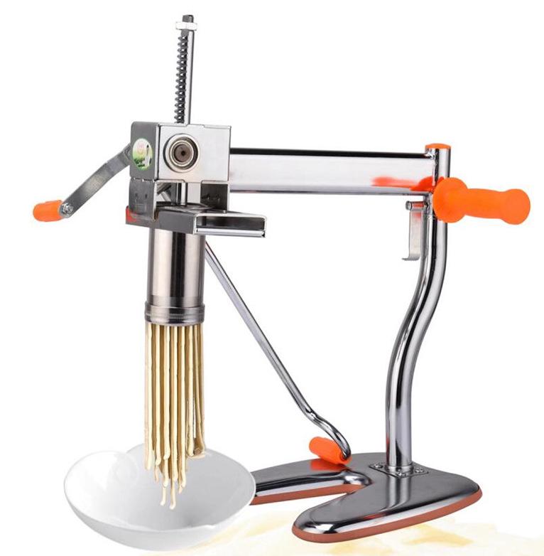 Stainless Steel Manual Noodle Maker – Multi-functional Hand-Crank Ramen Machine