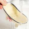 Versatile Soap Dish with Drain Holes Bow-knot Design Easy to Clean Decorative Bathtub Shaped Soap Tray for Bathroom