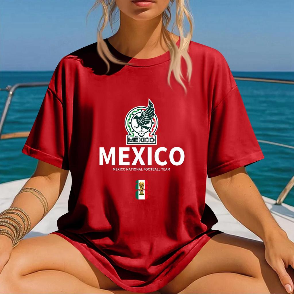 Men's Fashion Casual Printed T-shirt Crewneck Pullover Short Sleeve Top