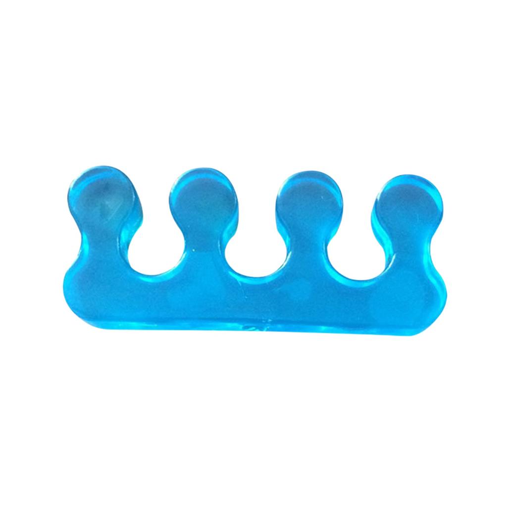 Toe Valgus Brace, Toe Overlap Corrector,Three Hole Blue Corrector Big Toe Separator