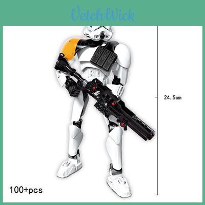 Star Wars Series Modular Model Kits With Adjustable Figures For Collectors Display