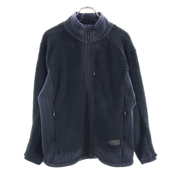 

uniform experiment made in Japan Fleece jacket 2 Navy system Men s Used