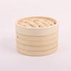Mini Bamboo Xiao Long Bao Steamer with Steaming Grid for Dumplings