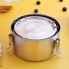 Stainless Steel Round Food Storage Container