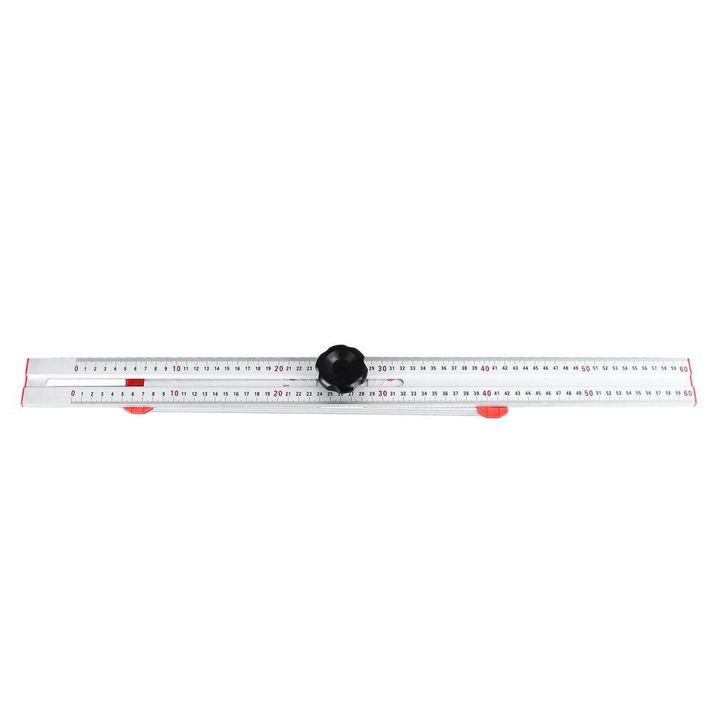 Adjustable T Square 600mm 2 In 1 Adjustable Angle Ruler T Type Marking Ruler for Woodworking