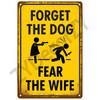 High Definition Metal Tin Sign Funny Warning Signs Retro Humorous Security Plaque Vintage Sarcastic Wall Art Decor for Home Gard