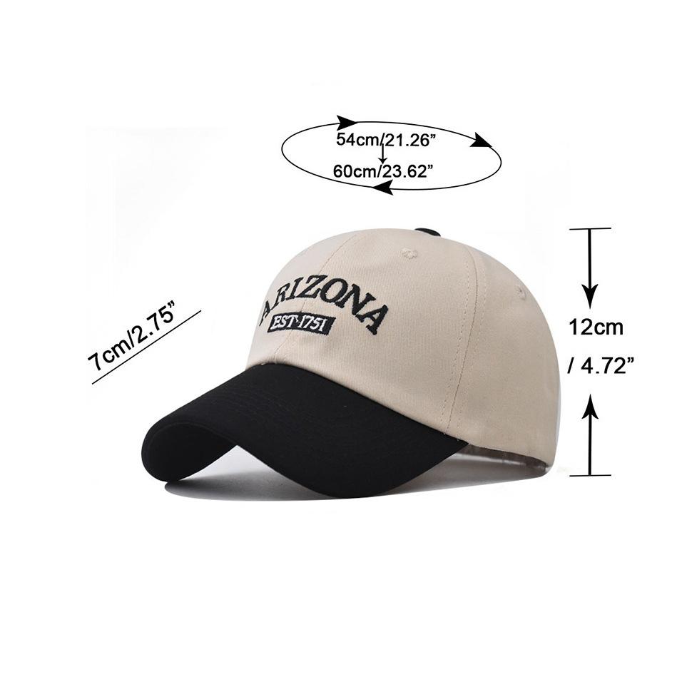Cntang Gorra de Béisbol de Moda de Verano Bordado de Letras de Hombre Visera de Algodón Snapback Hombres Mujeres Informal Deporte al Aire Libre Hip Hop Gorra