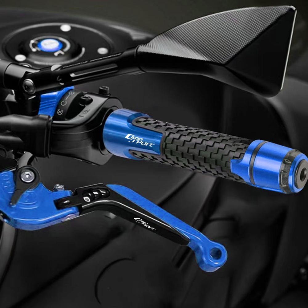 For BMW C600SPORT C 600 SPORT 2011-2015 Motorcycle Adjustable C600 SPORT Brake Clutch Levers Handlebar Handle Bar Grips
