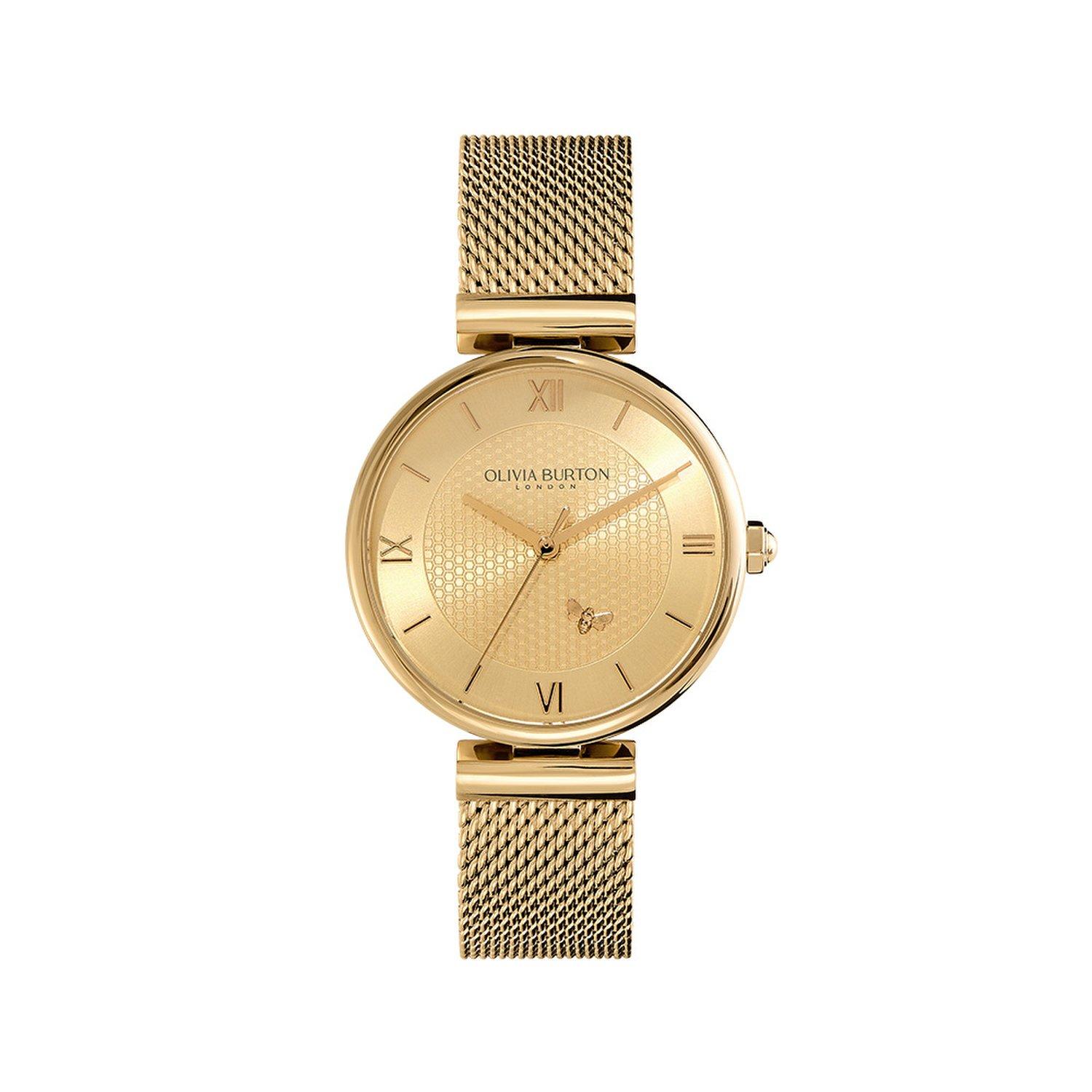 [Olivia Burton] Minima Bee Gold (24000096) Women s Watch