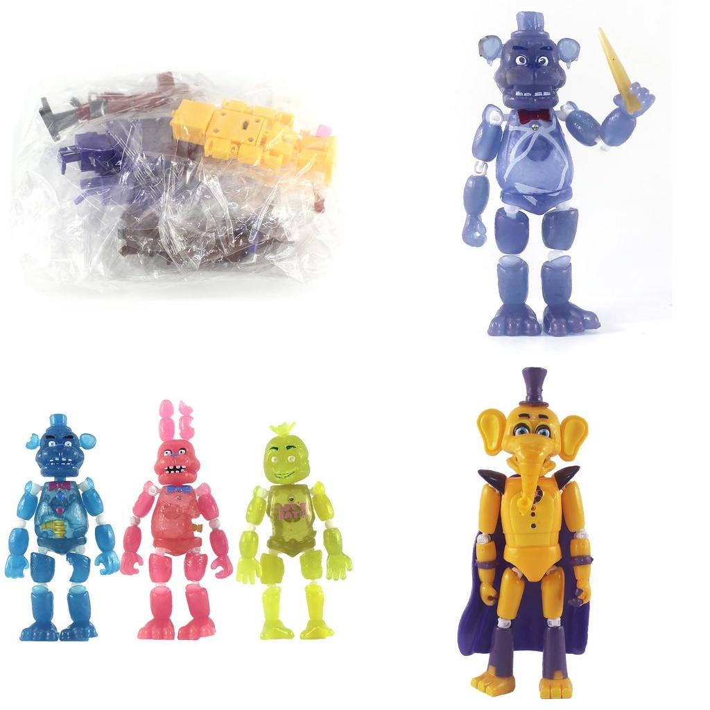 Five Nights At Freddy's Leuchtende Actionfiguren Set 6/8 Stück