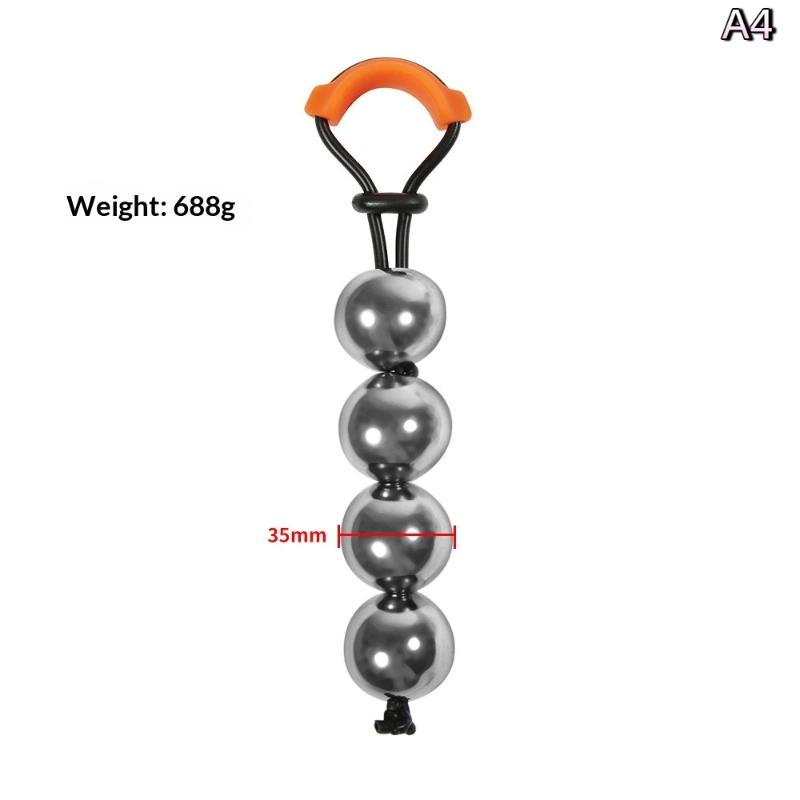 Male Weight-Bearing Penis Ring with Steel Ball Cock Ring Heavy Stretcher Penile Training Device Erection Extender Male Enhanceme